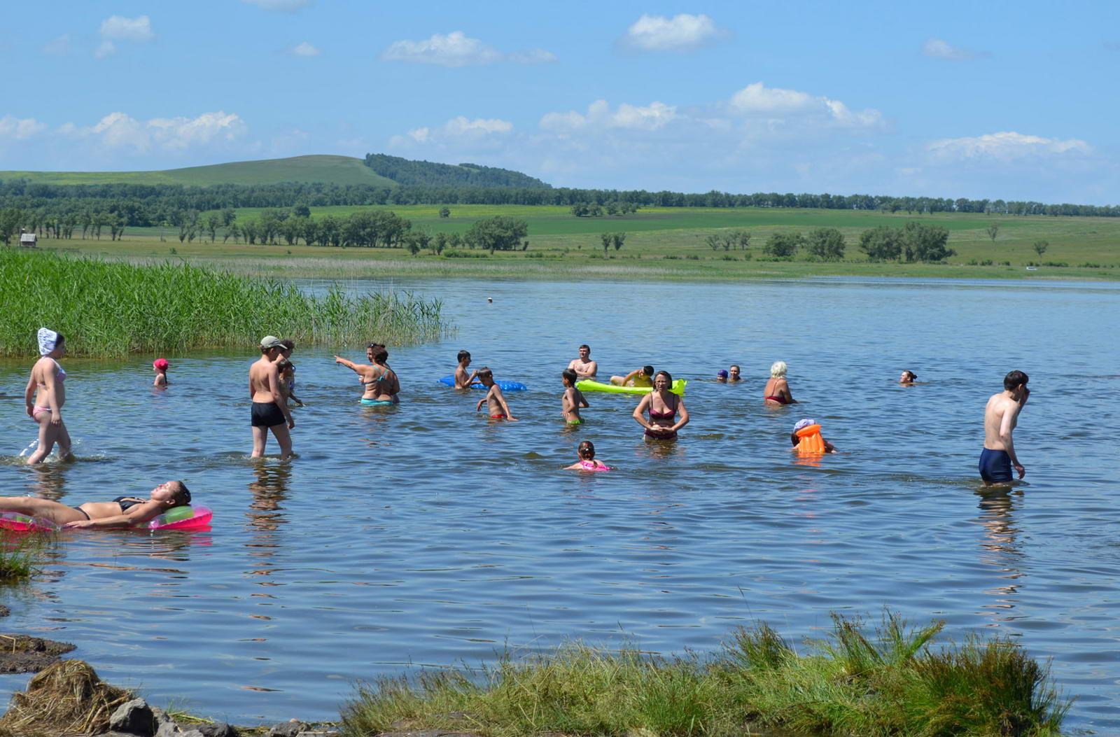 Озеро Тагарское Красноярский край