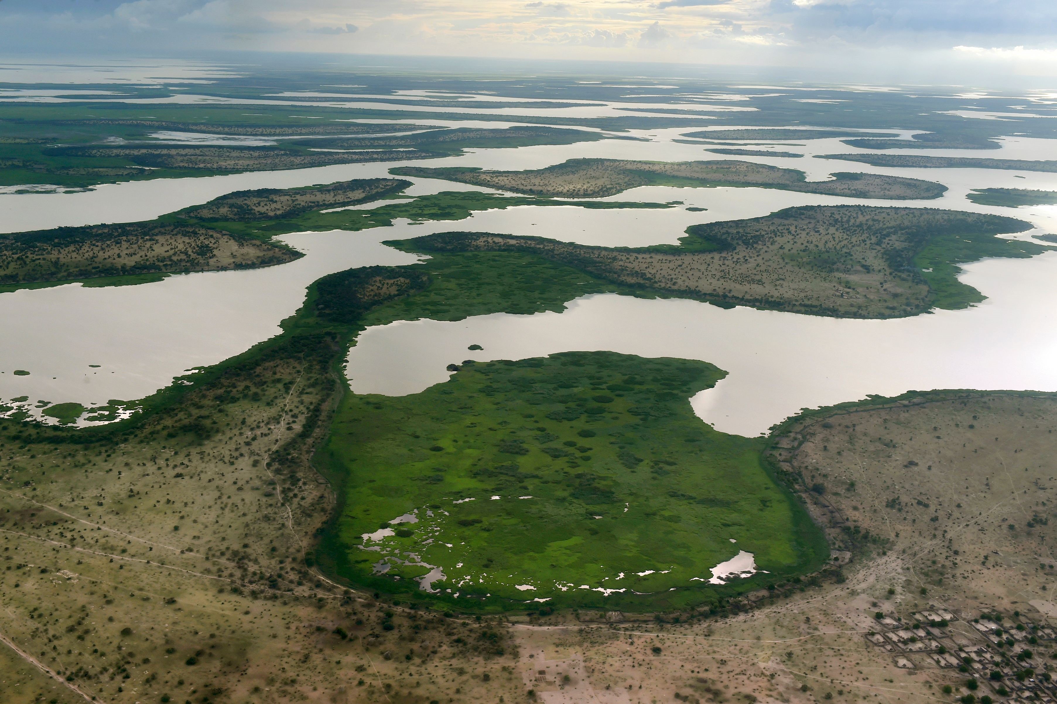Озера в африке