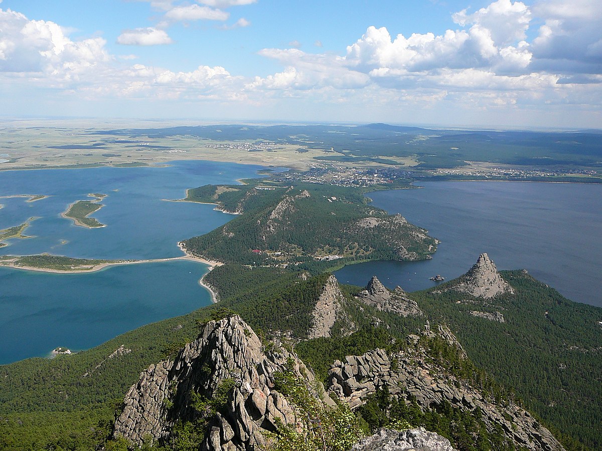 Озеро Чебачье Казахстан курорт