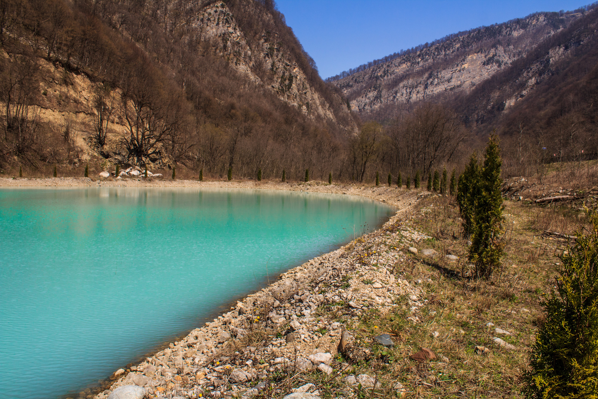 Озеро в Осетии голубое озеро Северной