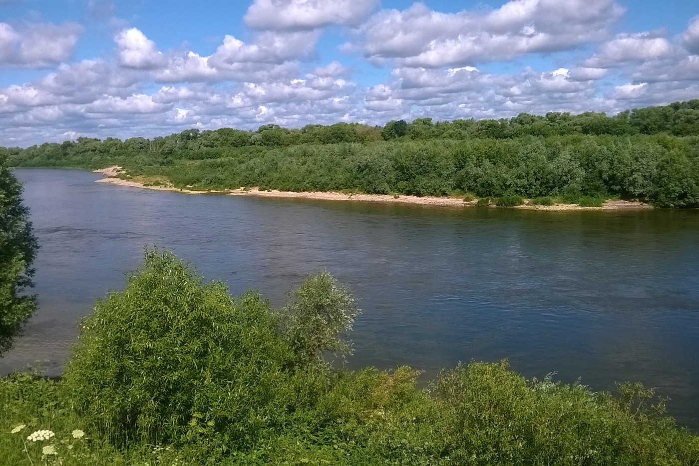 Река Ока Серпухов