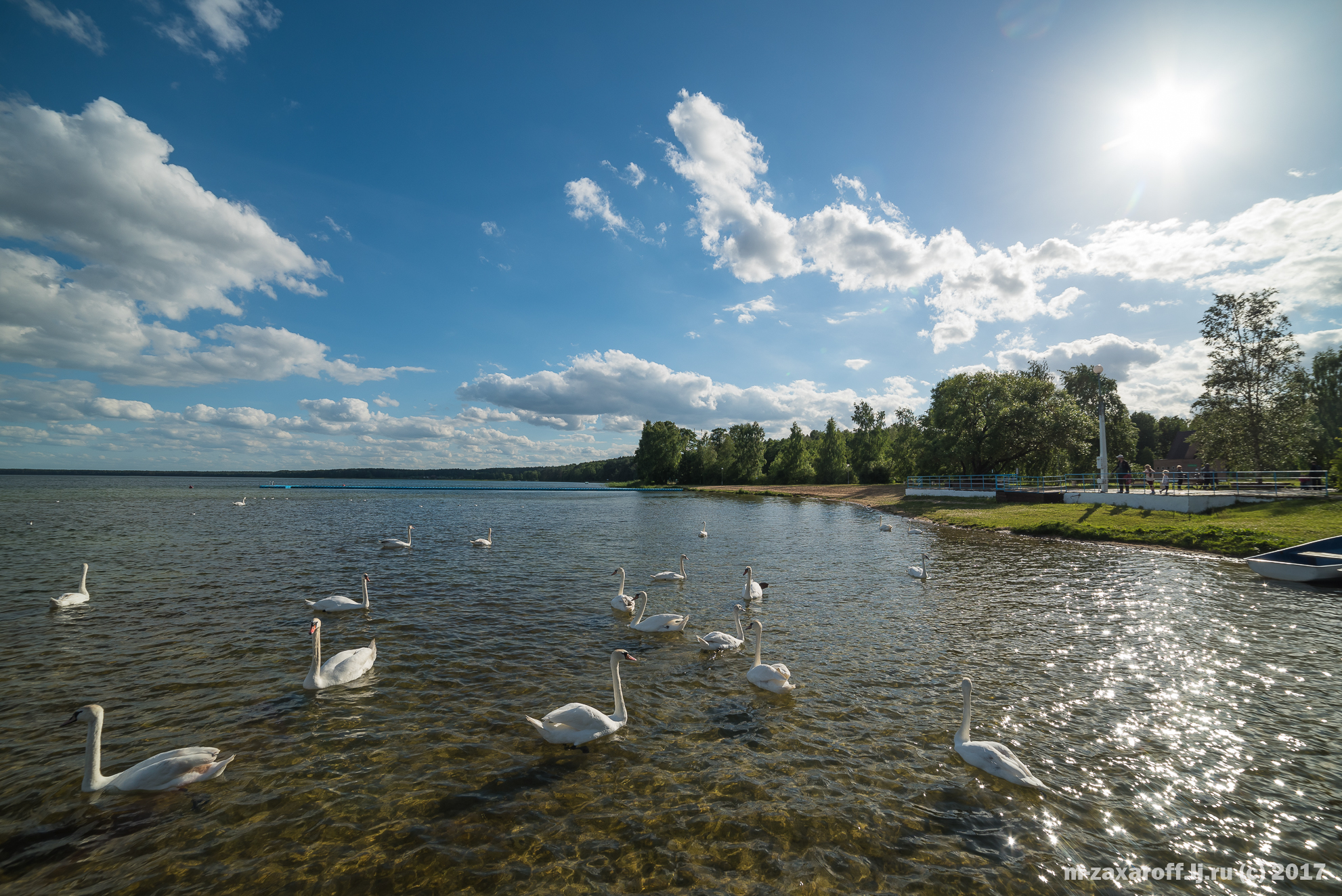 Фото озера Нарочь в Белоруссии