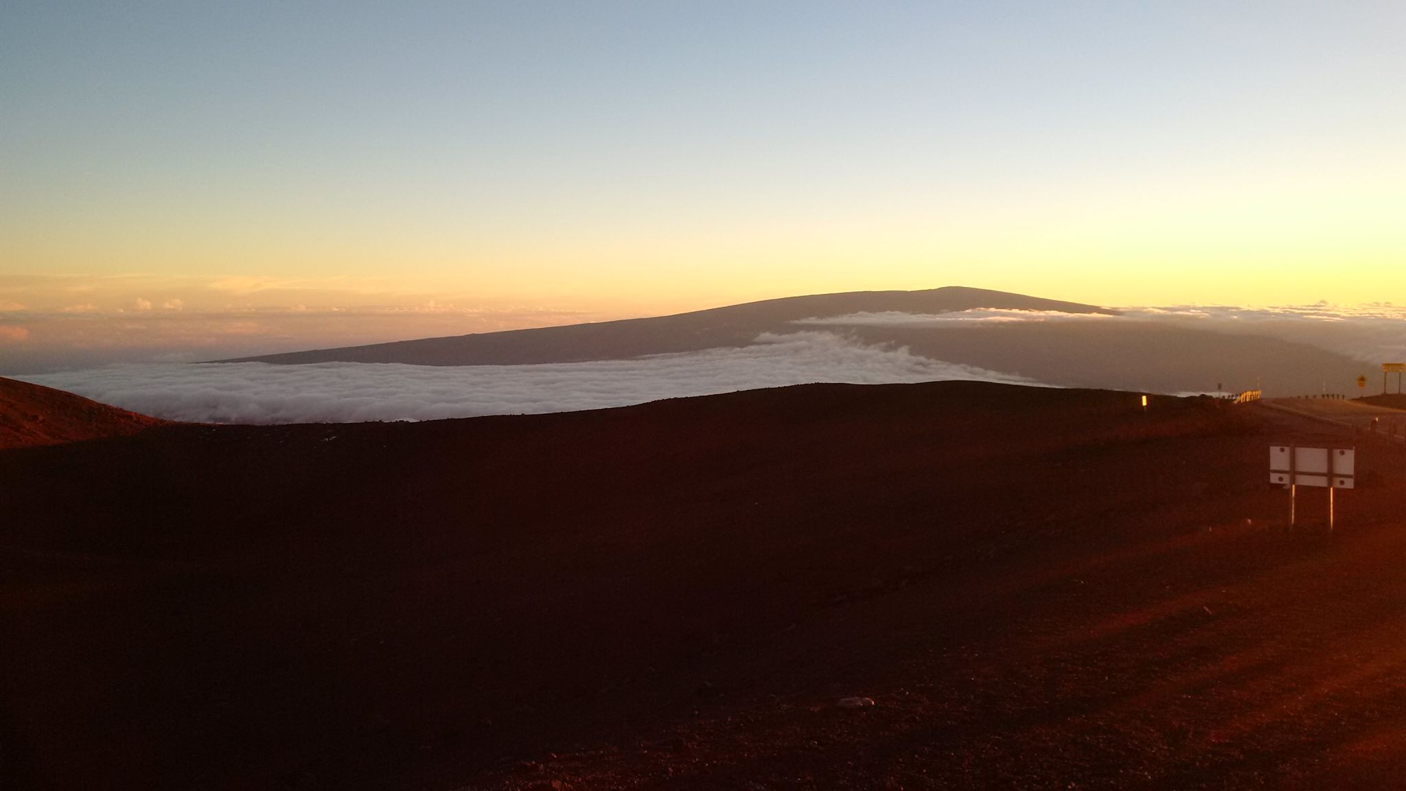 Мауна-Кеа вулкан из космоса