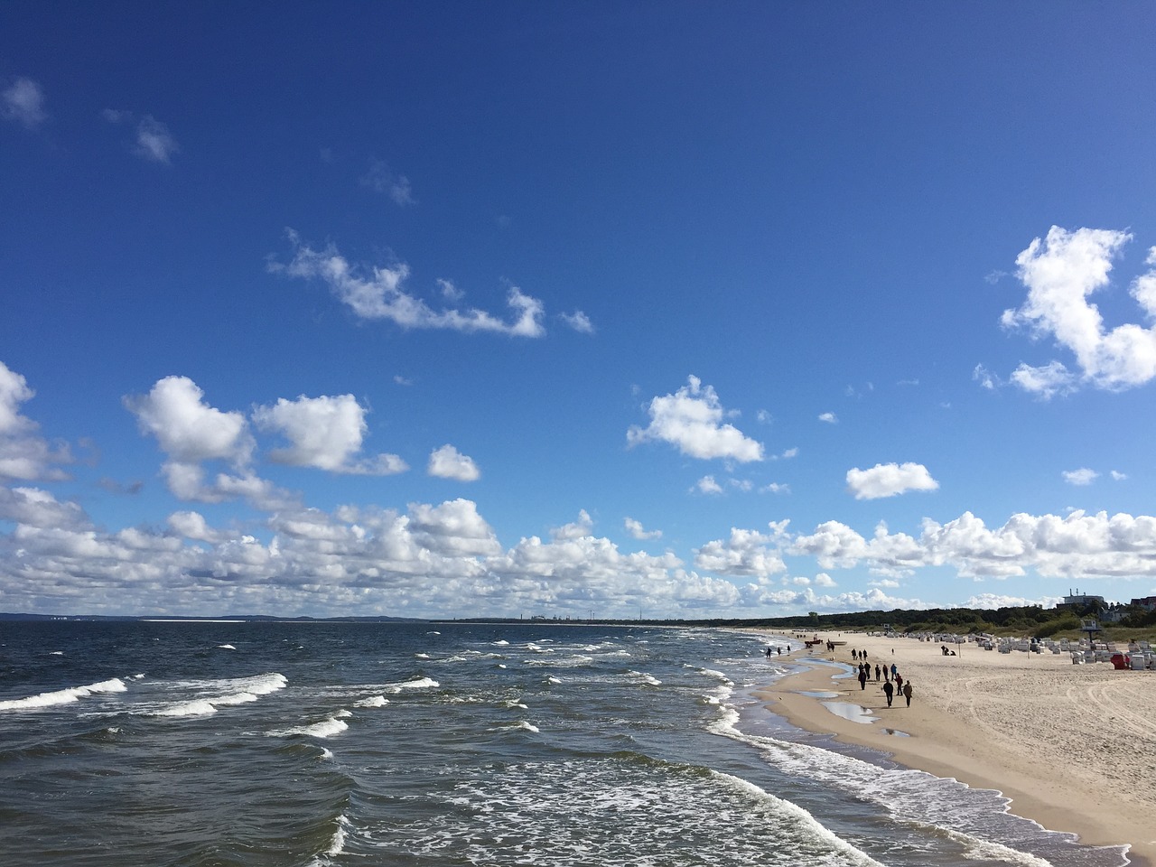 Балтийское море пляж