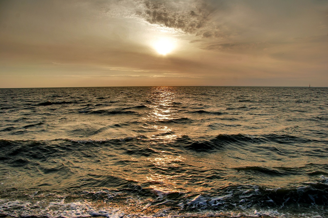 Море небо Северное море