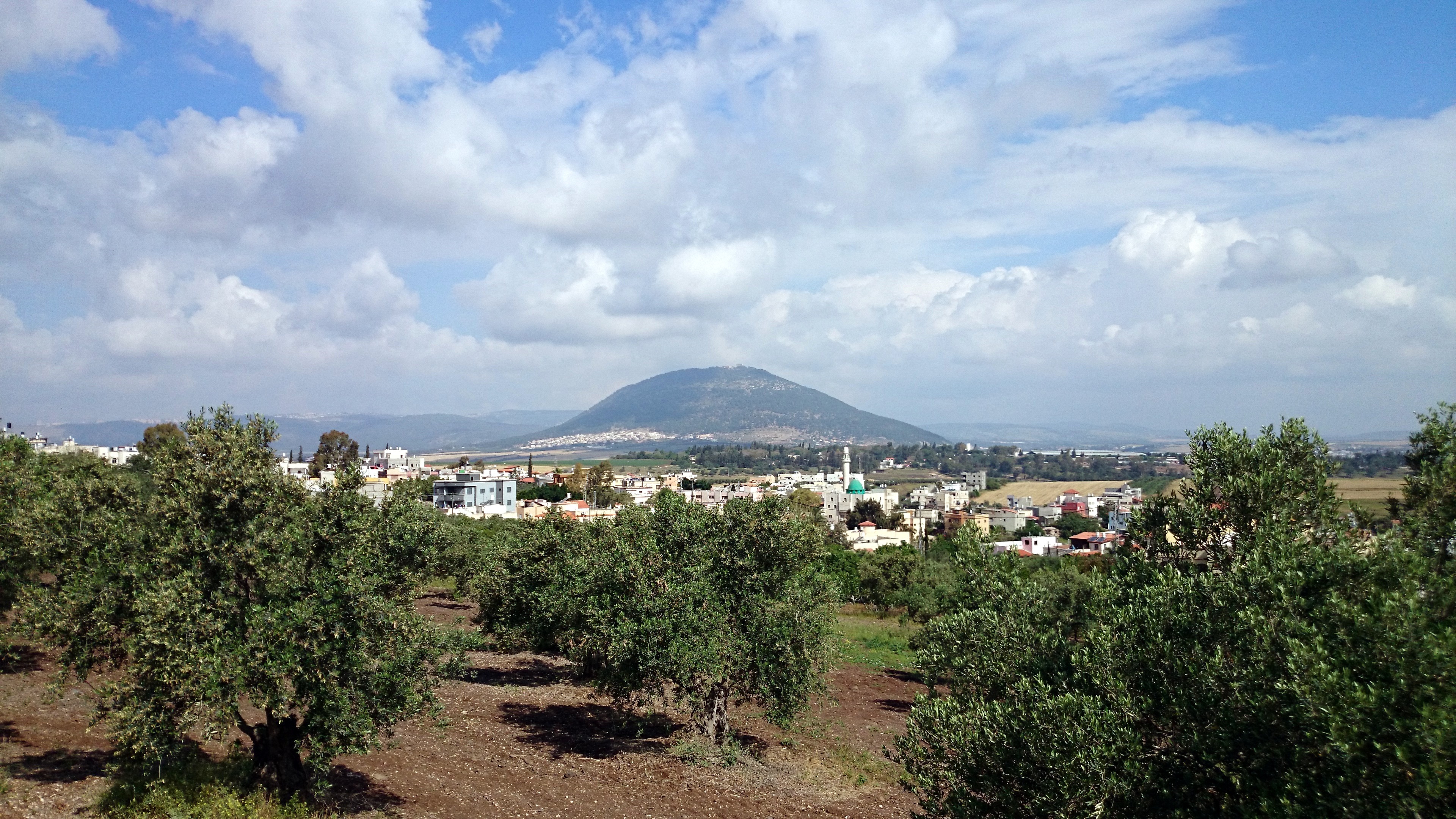 Панорама Галилеи и горы Фавор