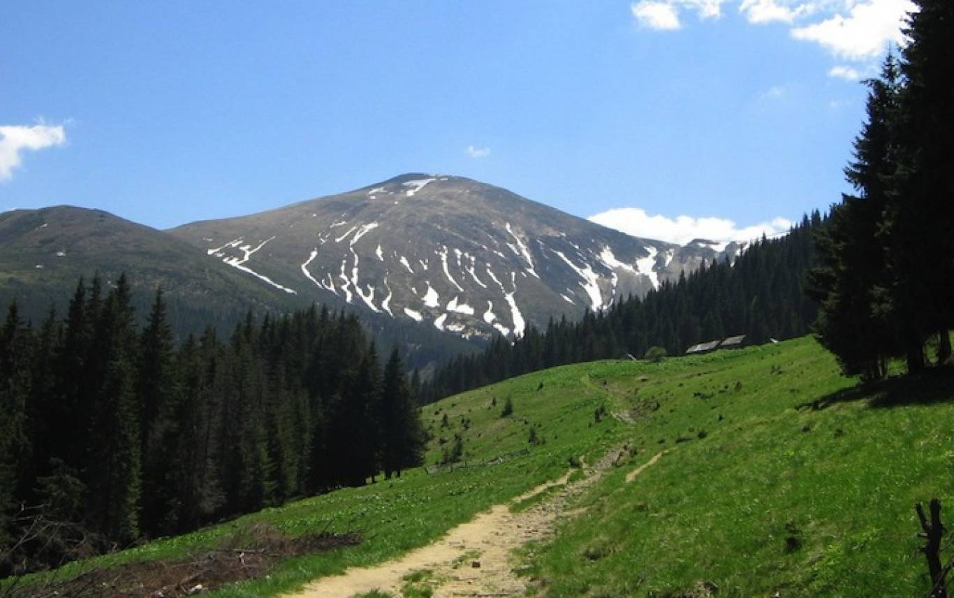 Гора Карпаты самая высокая точка