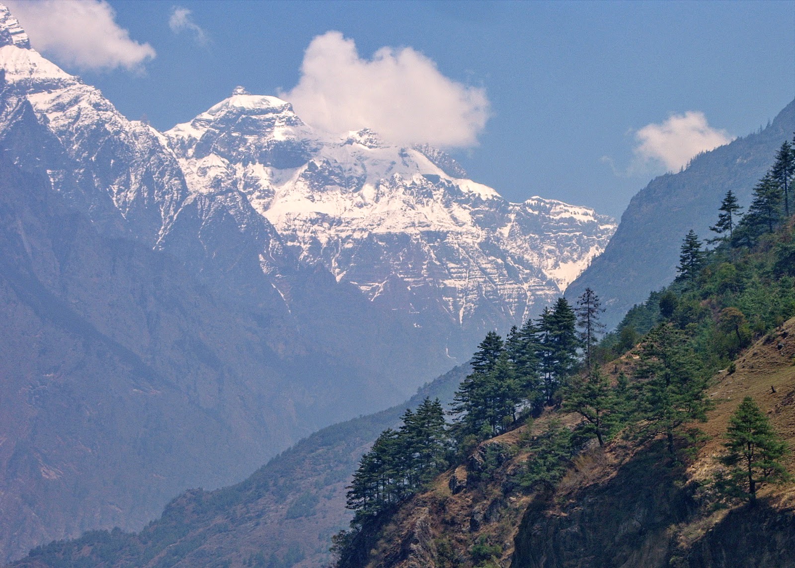 Гора Манаслу Непал фото