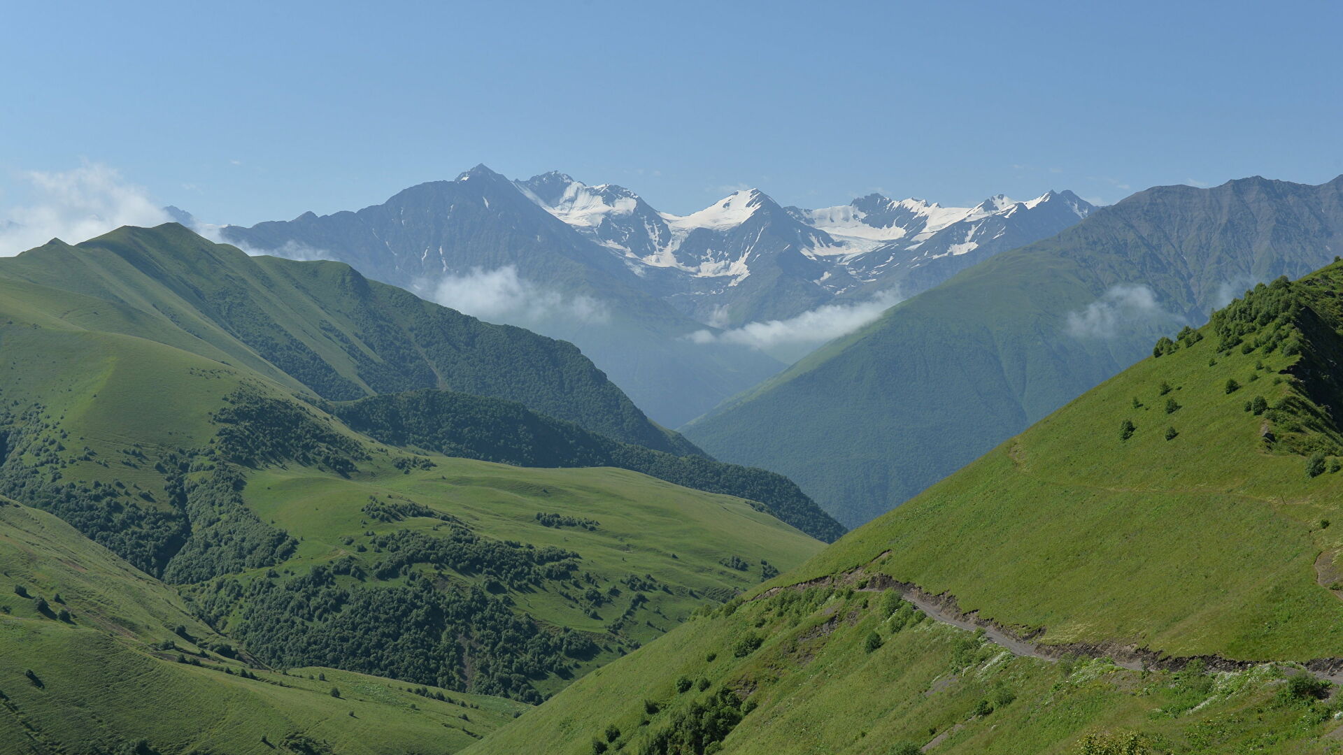 Тебулосмта гора Чечня