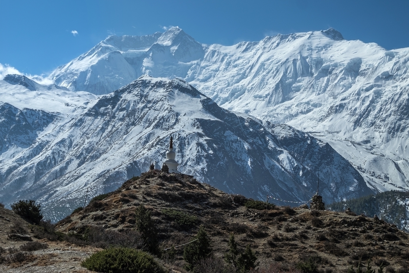 Гора Манаслу Непал фото