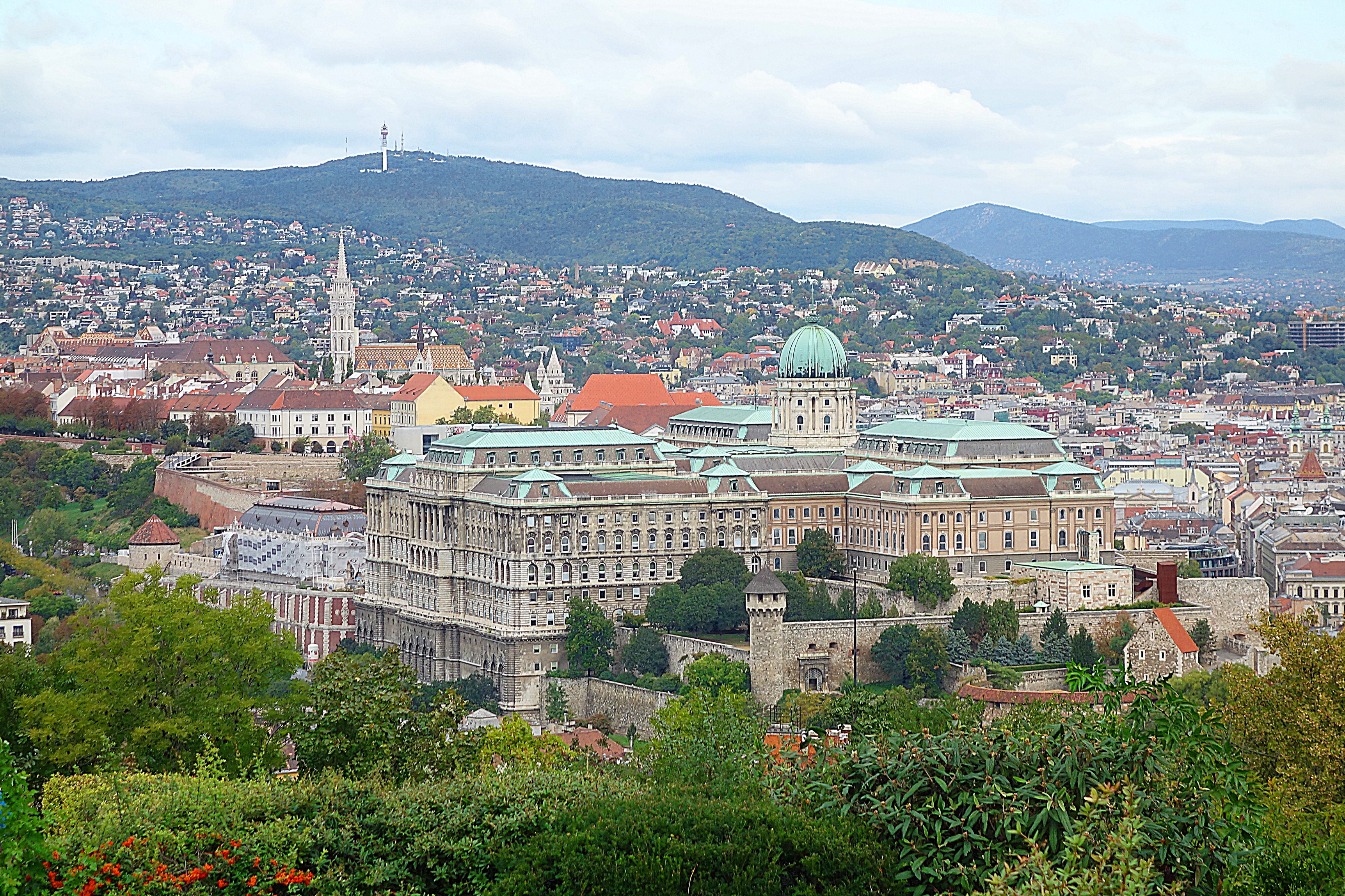 Будапешт гора геллерт фото