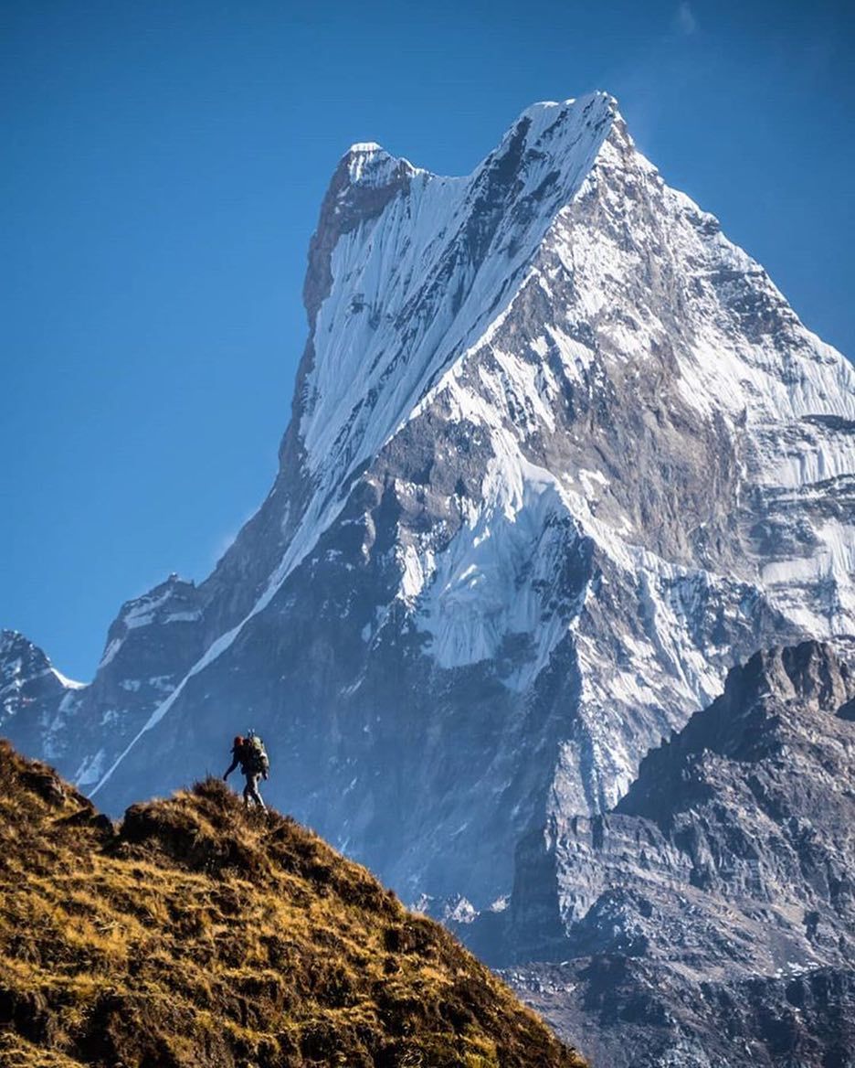 Гора Мачапучаре в Непале