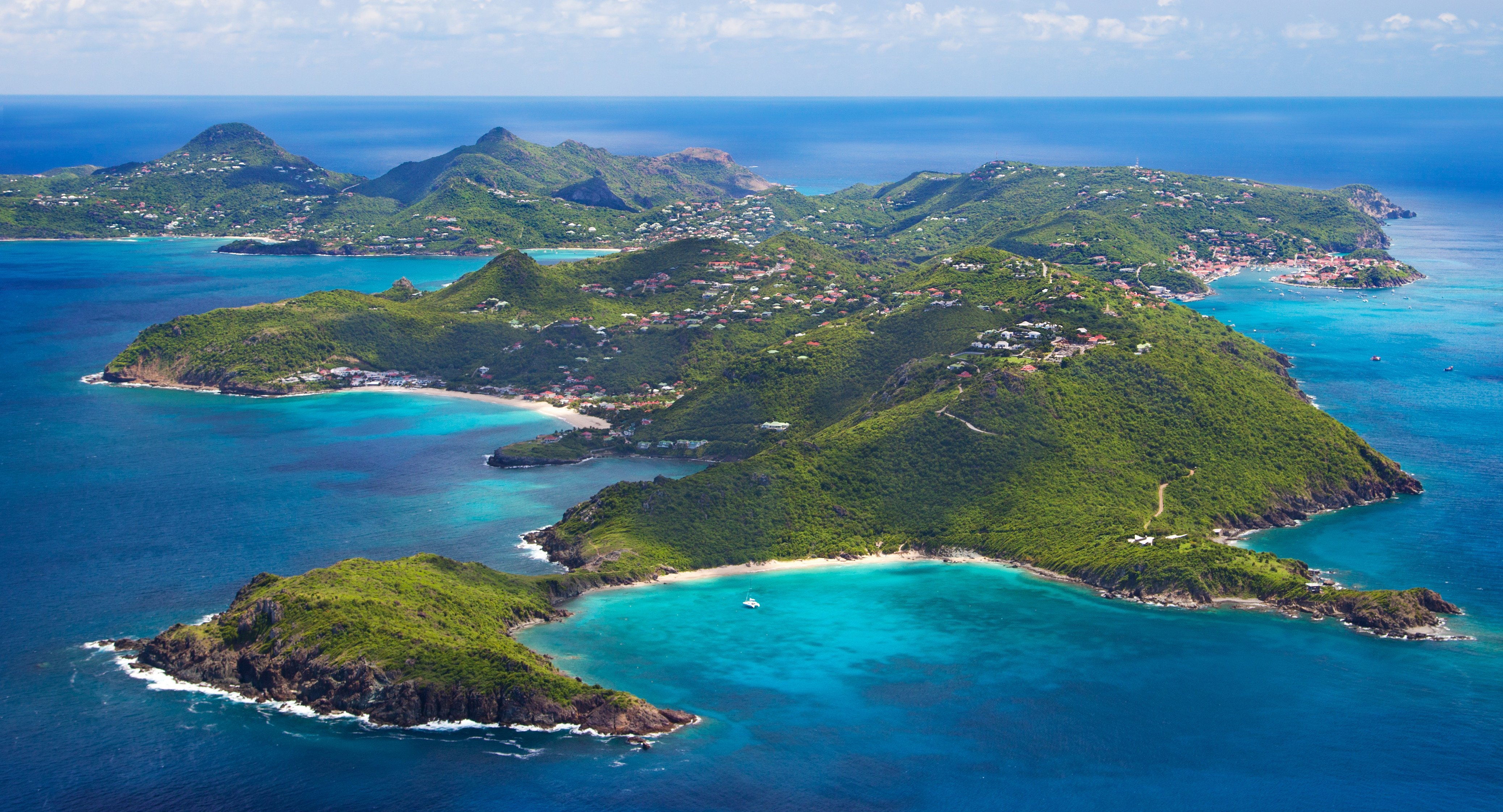 Остров сен-Бартелеми в Карибском море