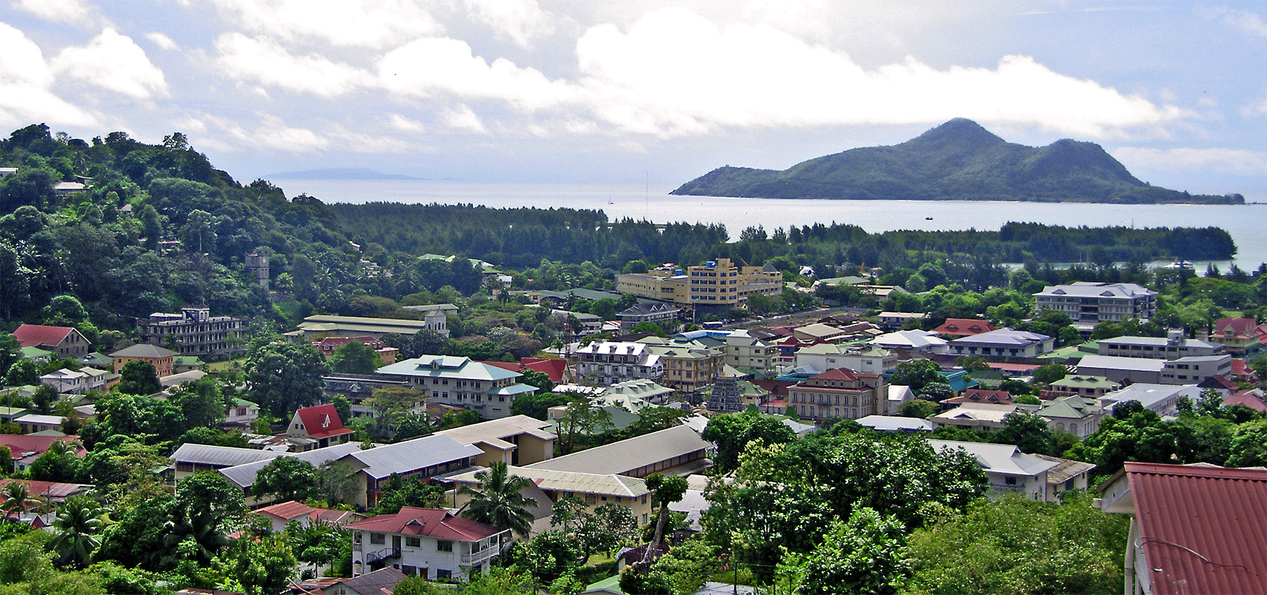 Столица Сейшельских островов Виктория порт