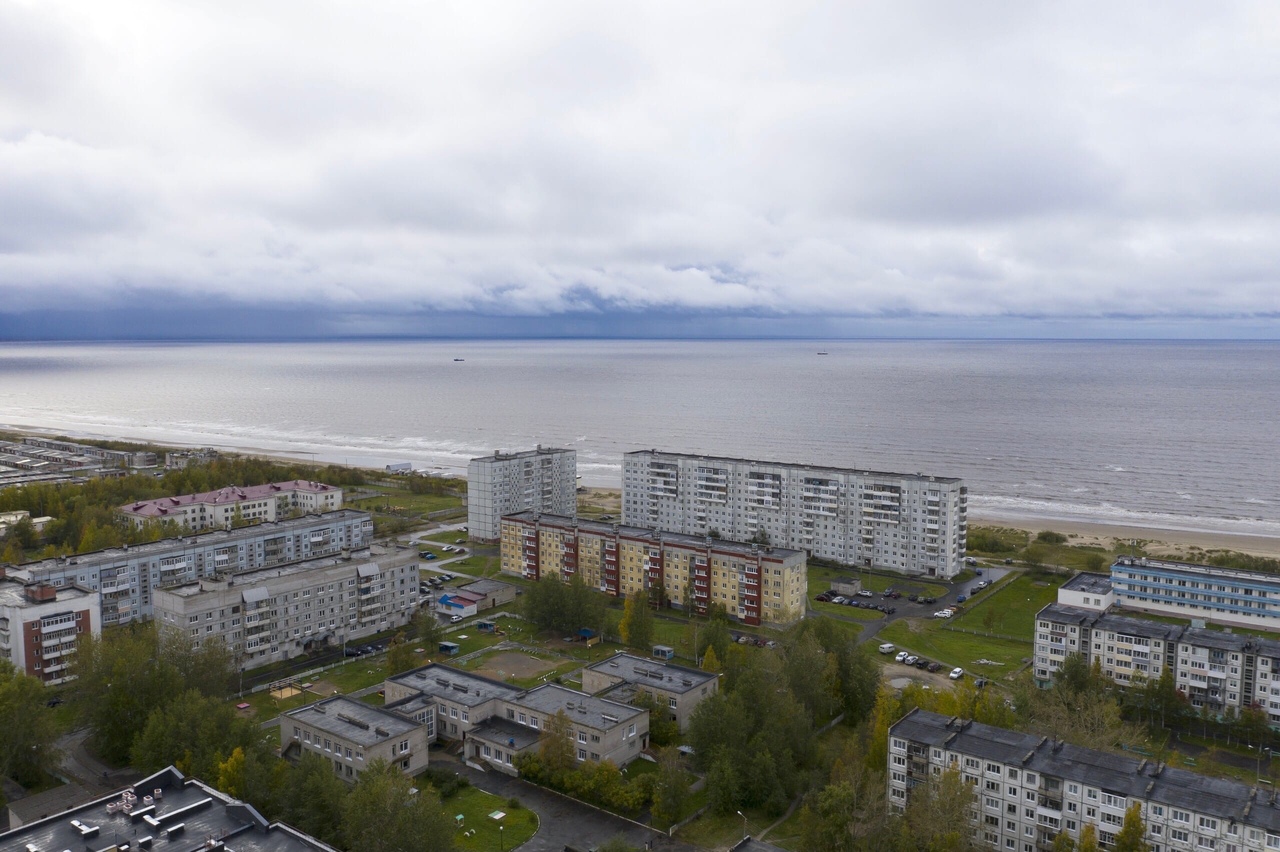 Северодвинск набережная белого моря