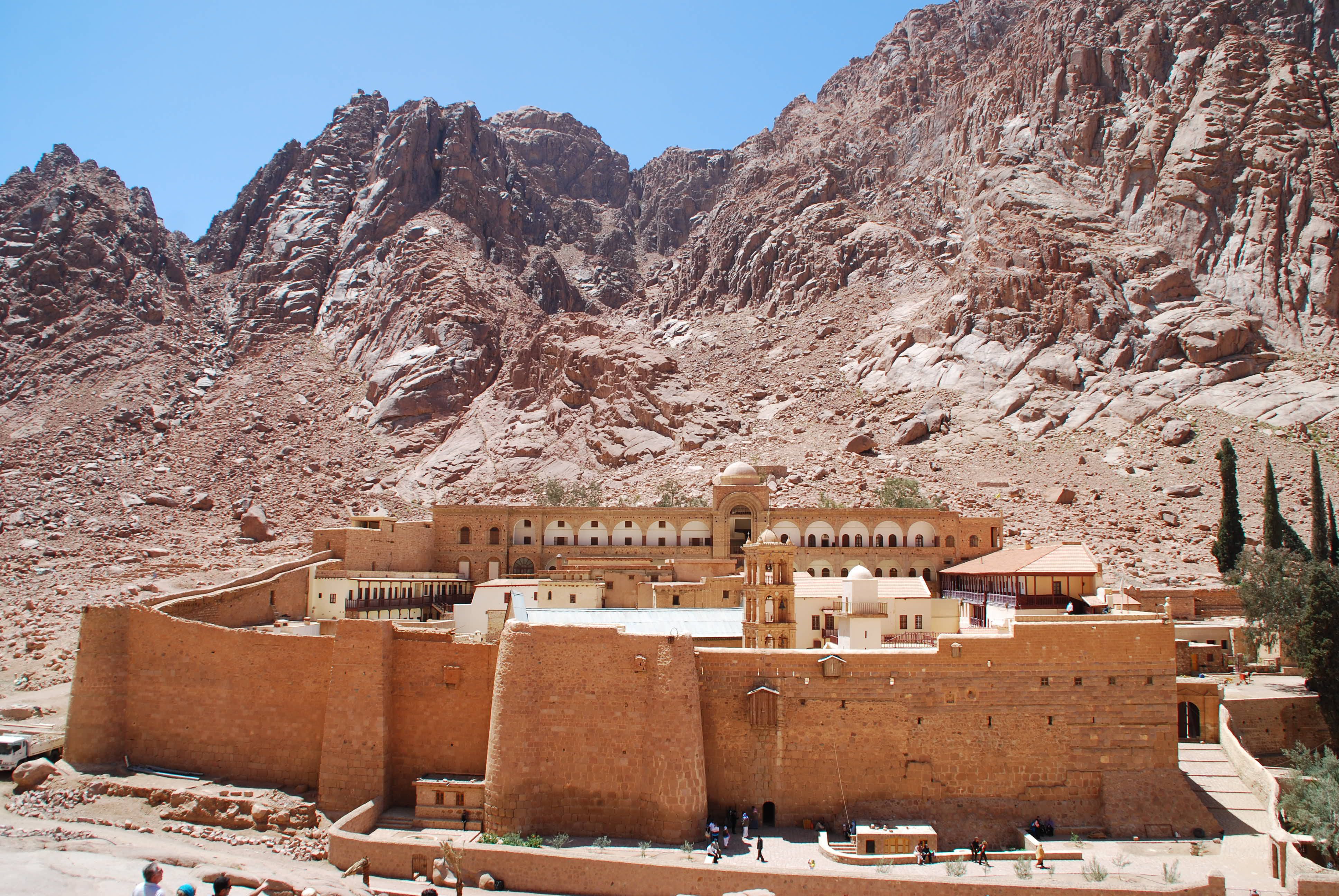 Монастырь Святой Екатерины гора Синай Синайский полуостров