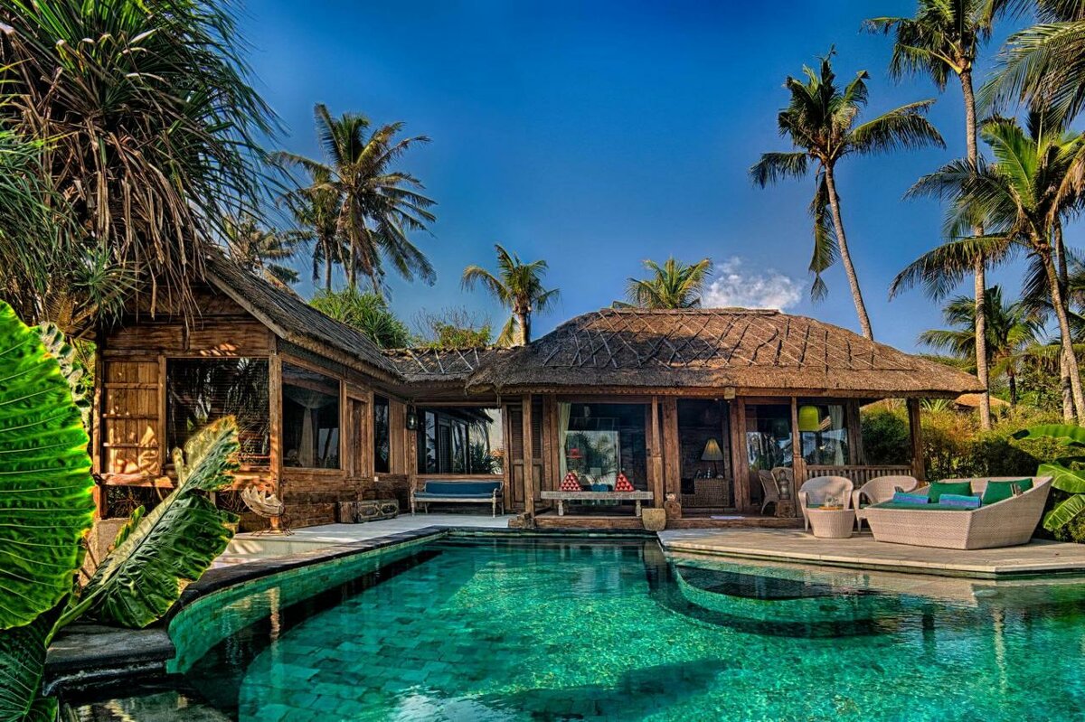 Бали остров домики