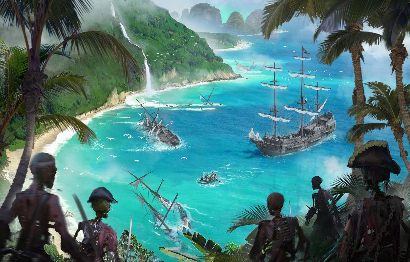 Пираты таинственный остров