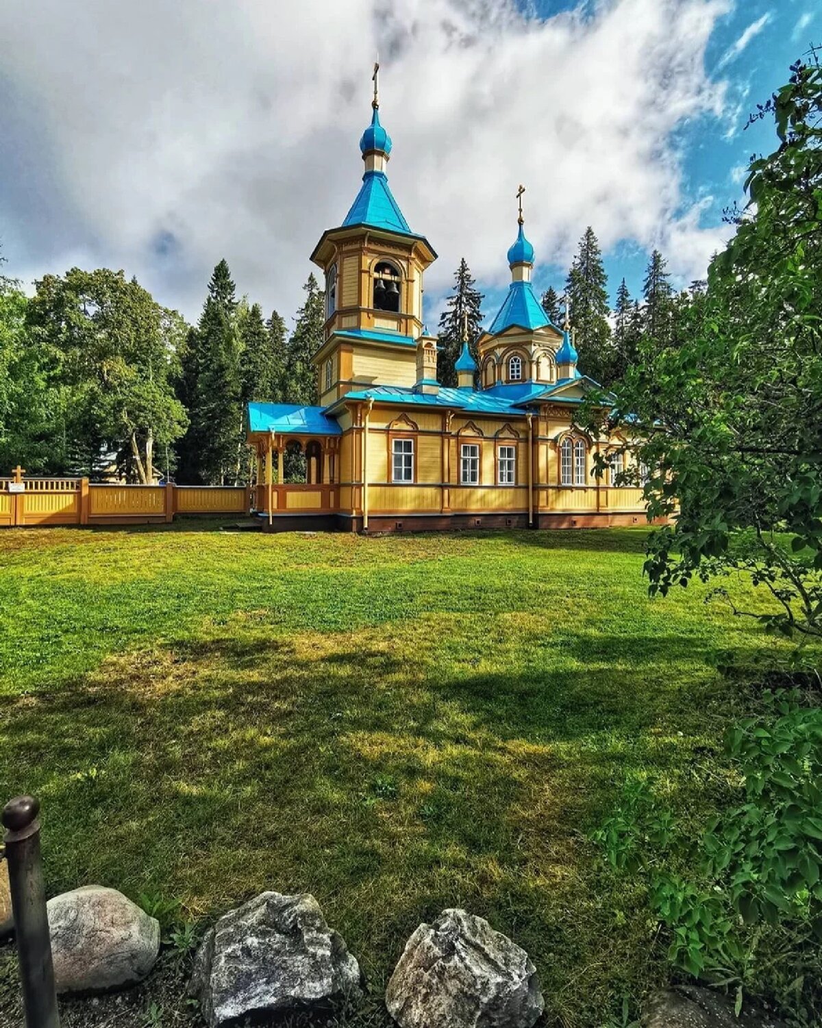 Карелия остров Валаам монастырь