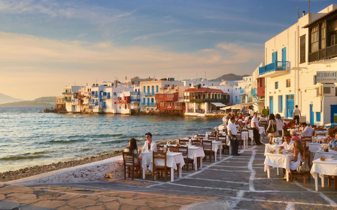 Греция остров миконос