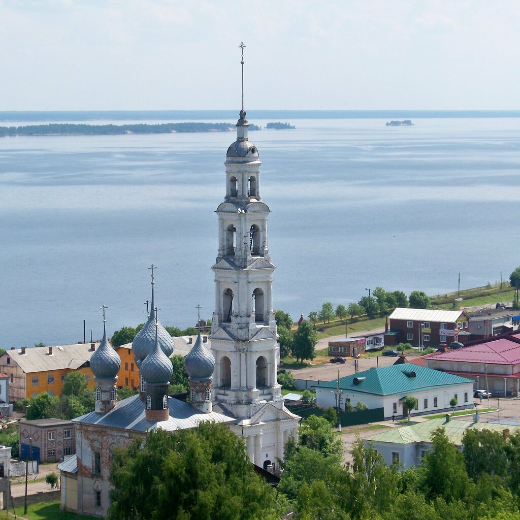 Волга в Юрьевце Ивановской