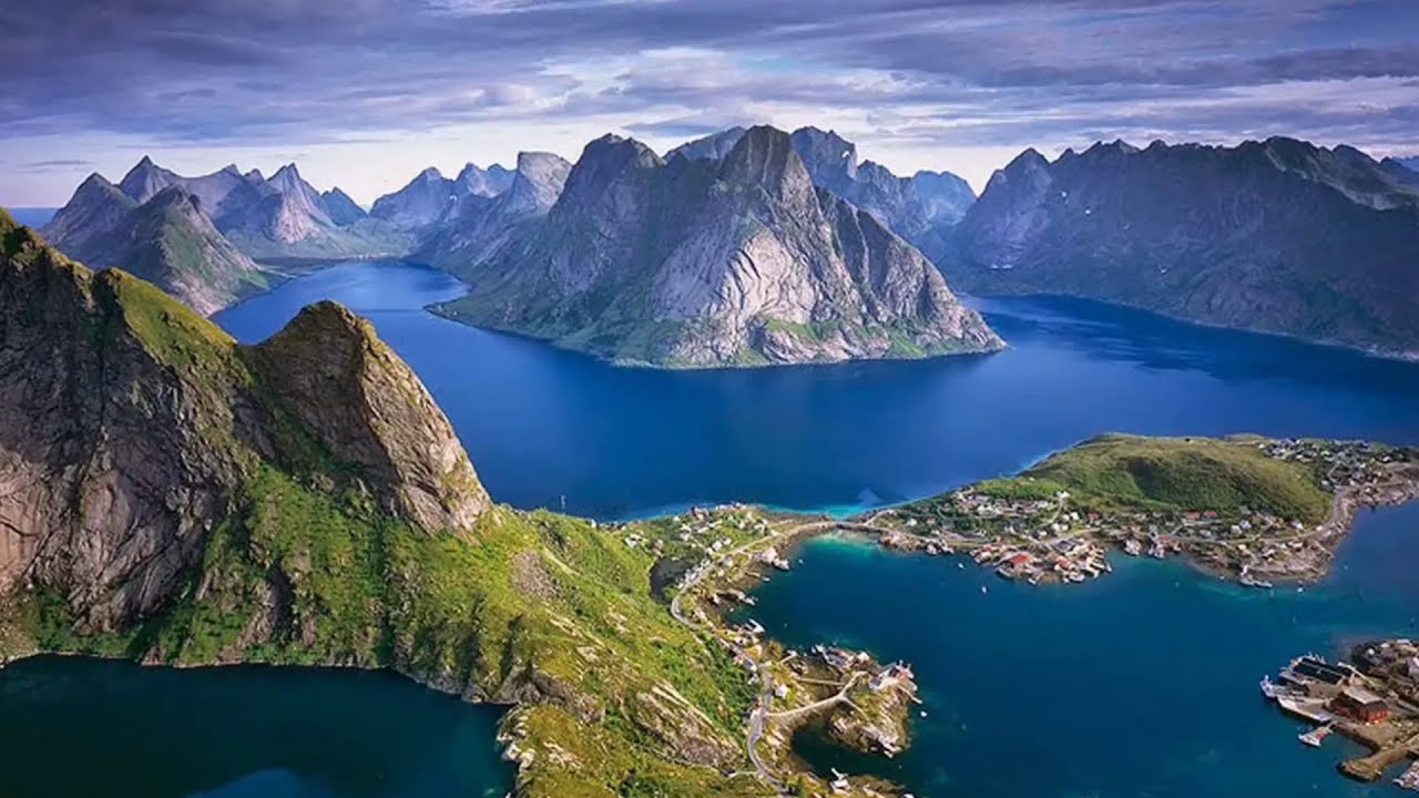 Норвегия скандинавские горы фьорды