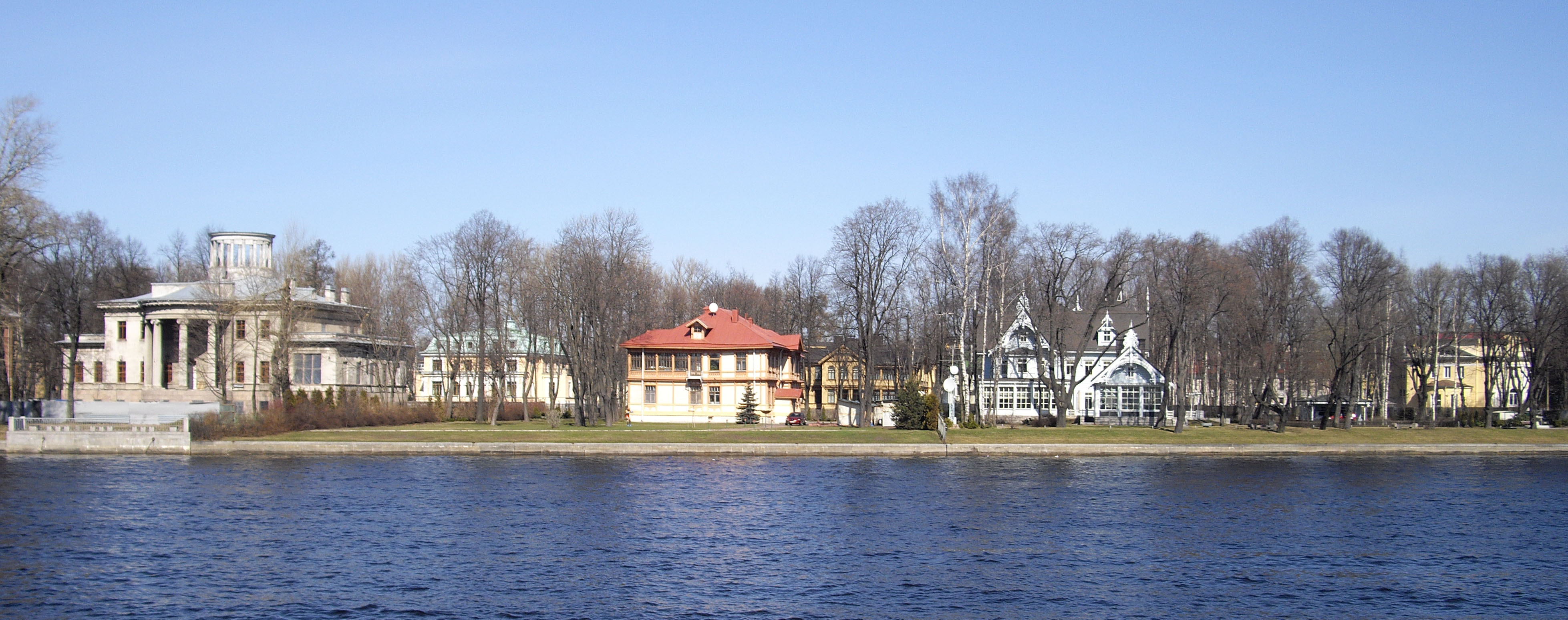 Парк каменный остров Санкт-Петербург