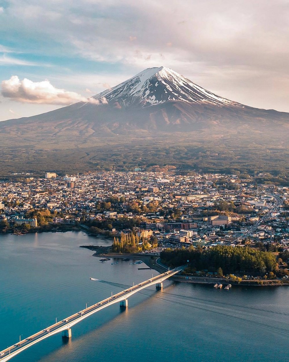 Гора Фудзияма в Японии