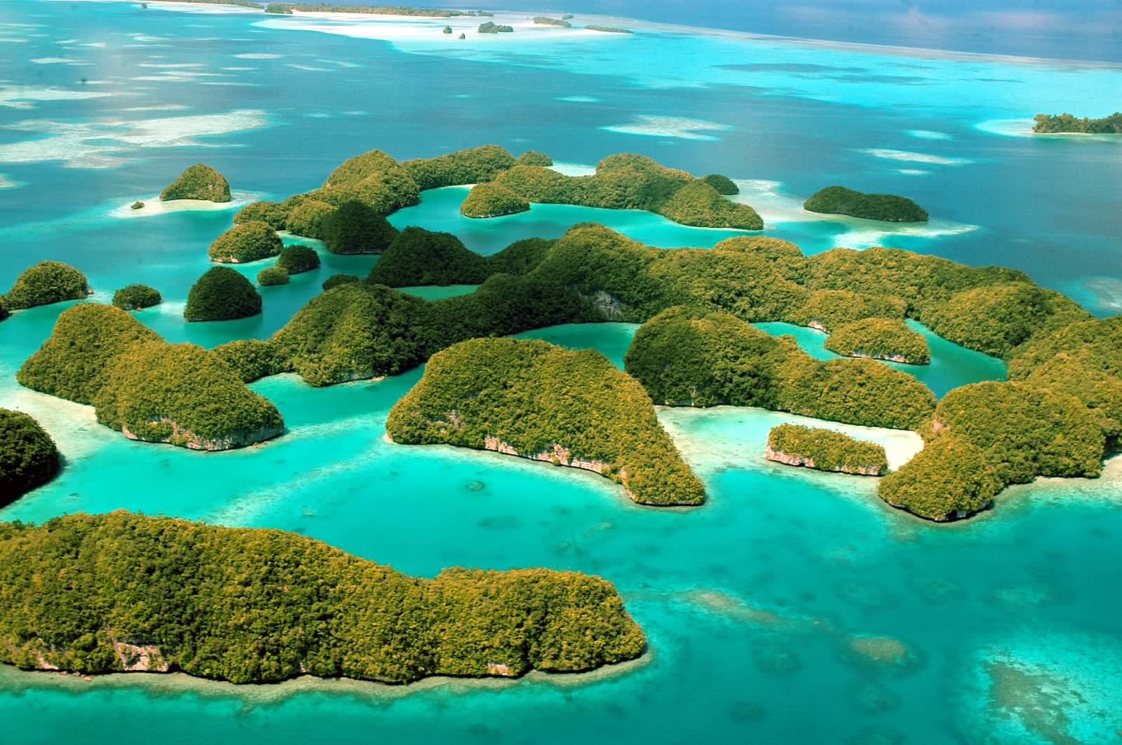 Острова архипелаг Палау