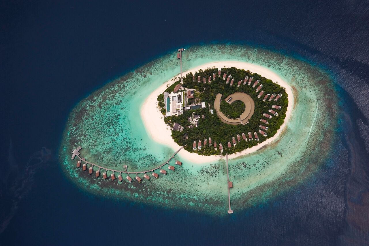 Остров Ган Мальдивы Лааму Атолл