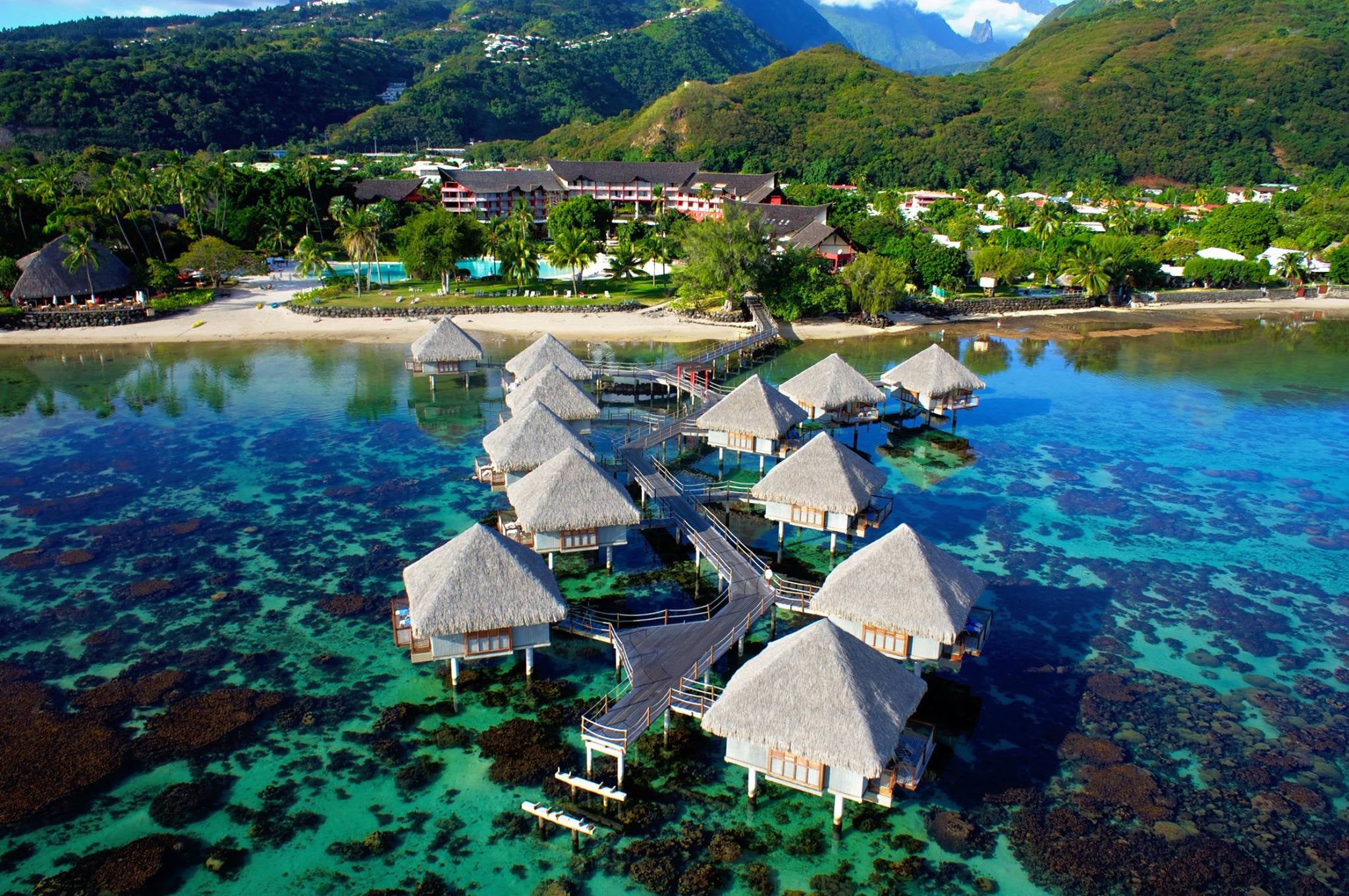 Курорт Таити, французская Полинезия