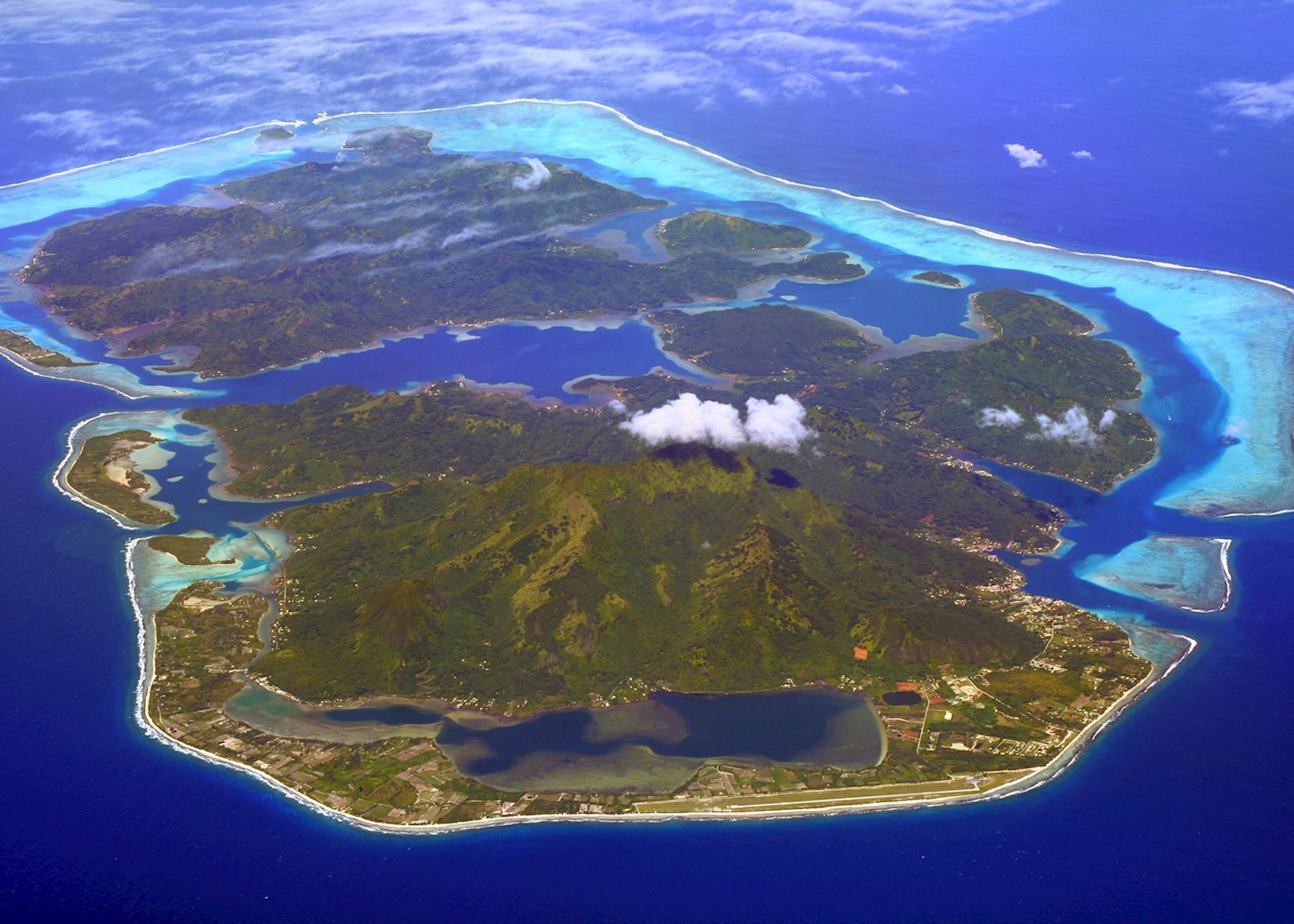Остров Хуахине французская Полинезия