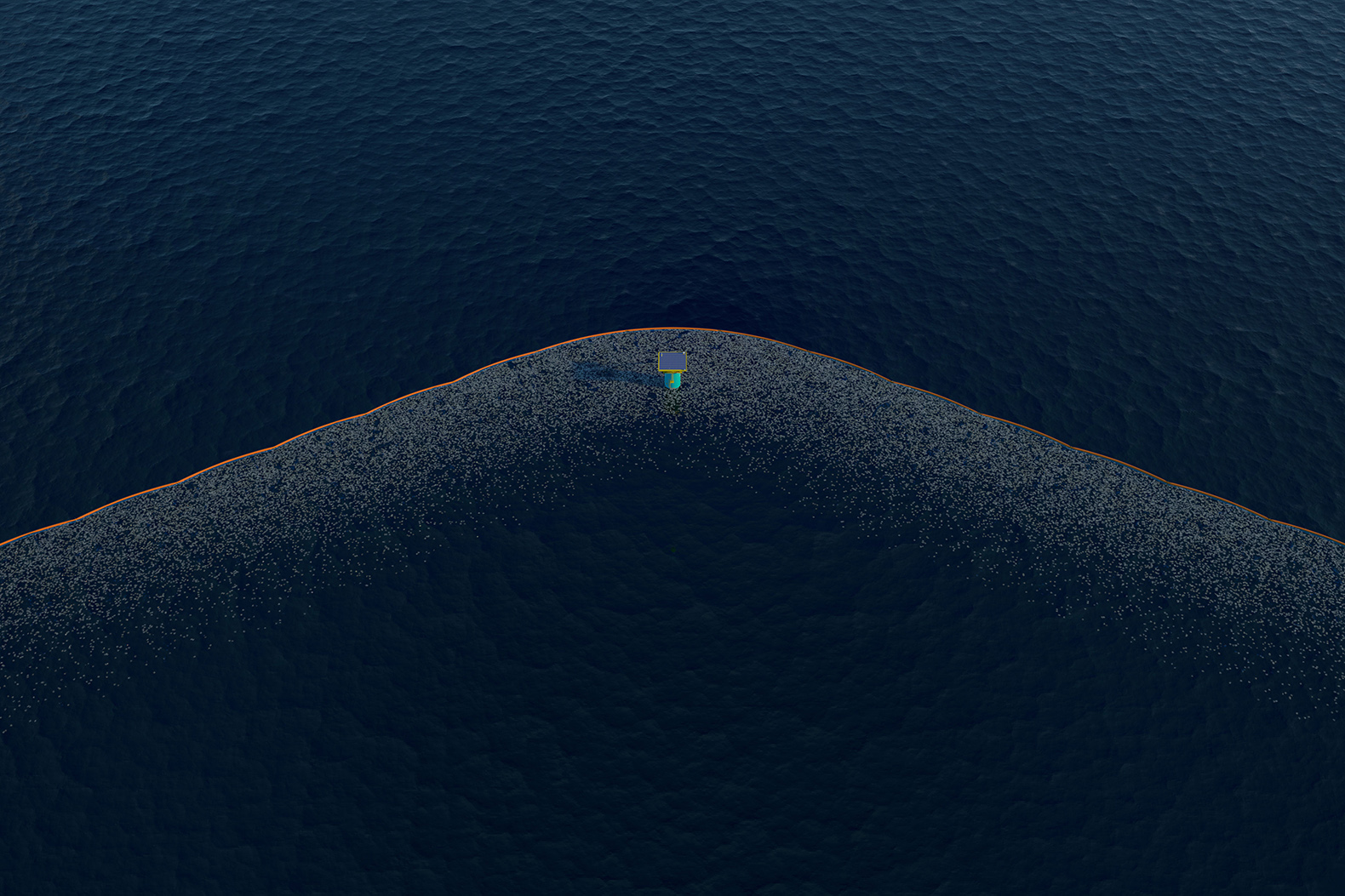 новый остров в тихом океане