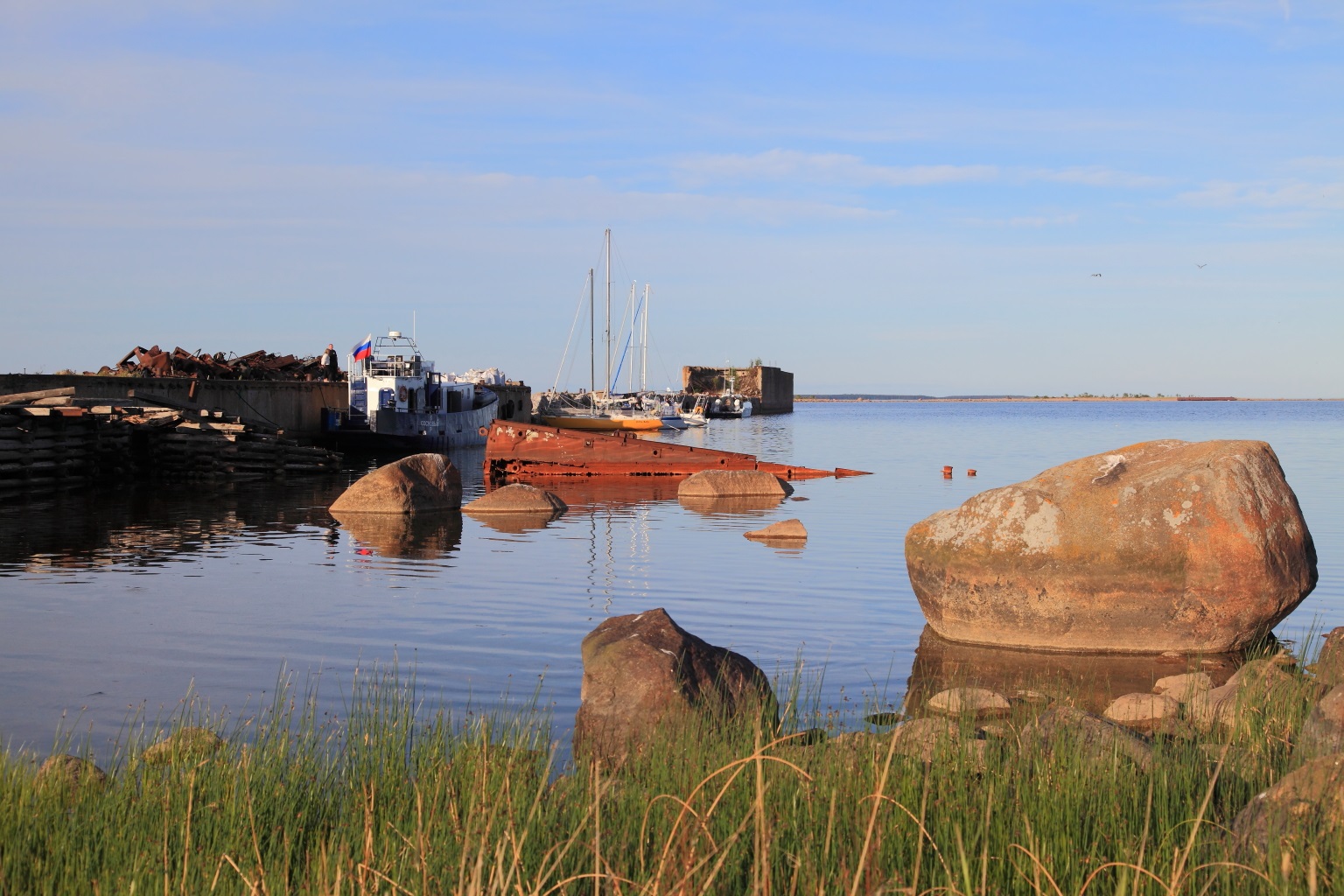 Остров Лавенсаари в финском заливе
