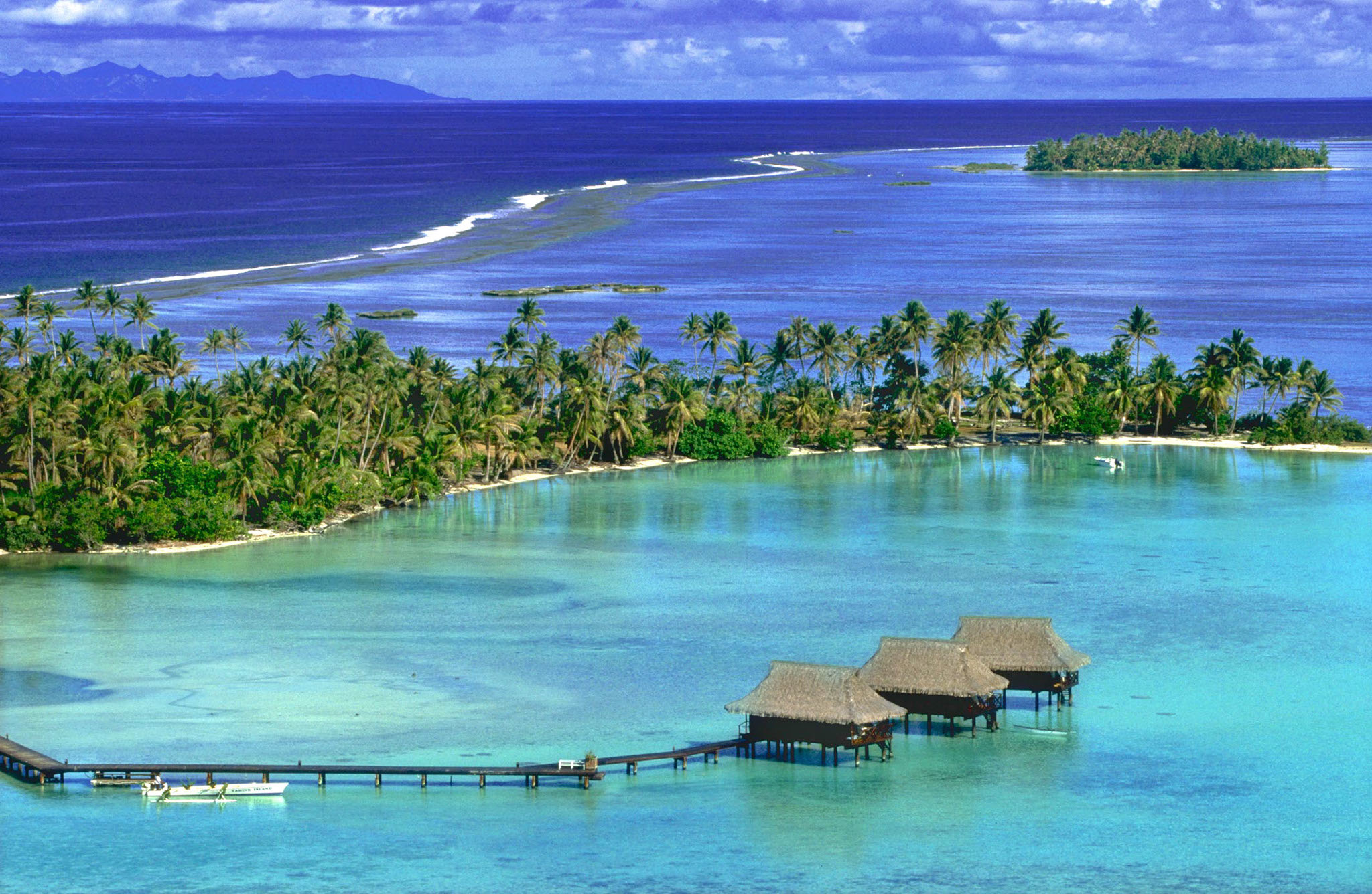 Остров Тахаа французская Полинезия