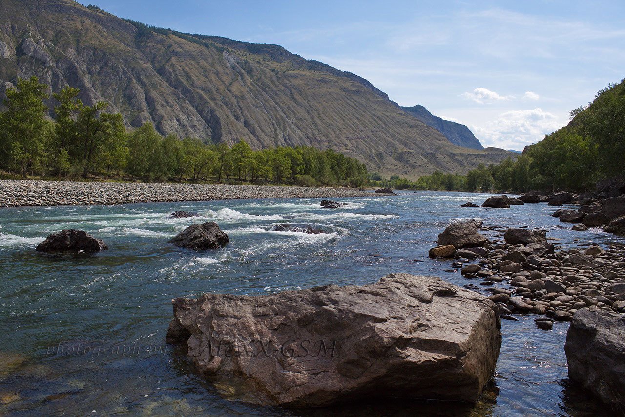 Чулышман реки Республики Алтай
