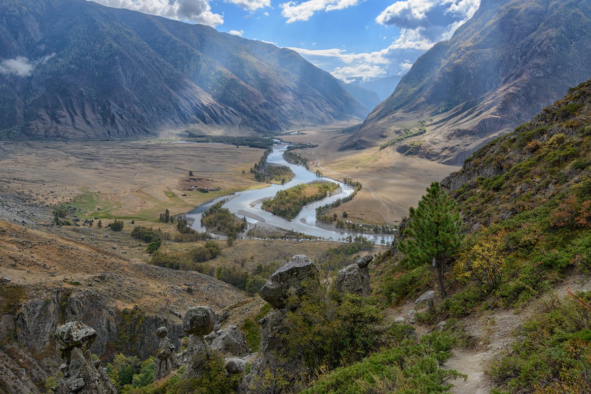 Реки гор Алтай Чулышман