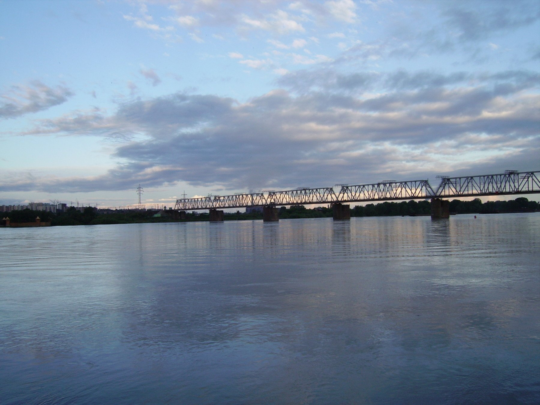 Река обь в новосибирске