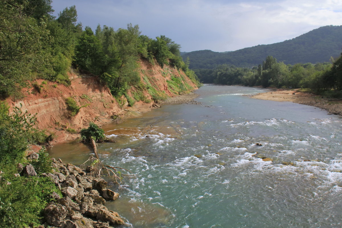 Река Кубань Адыгея
