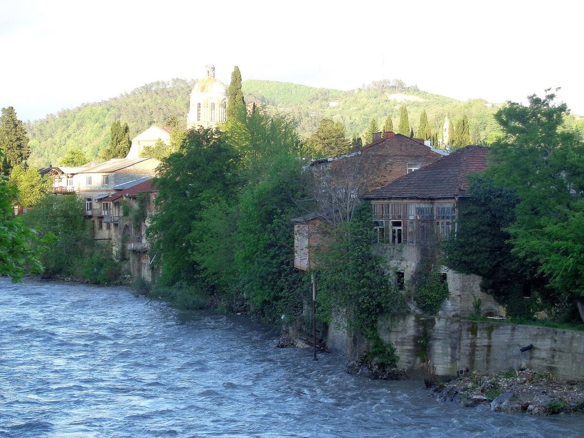 Река Риони Кутаиси