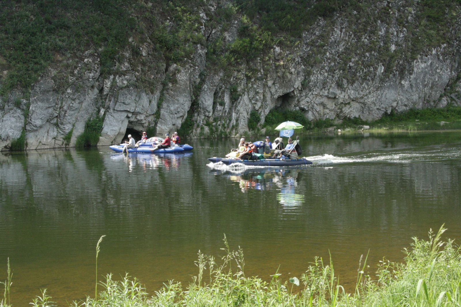 Сплав по реке в башкирии
