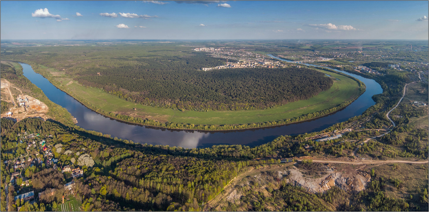 Алексин Тульская область река Ока