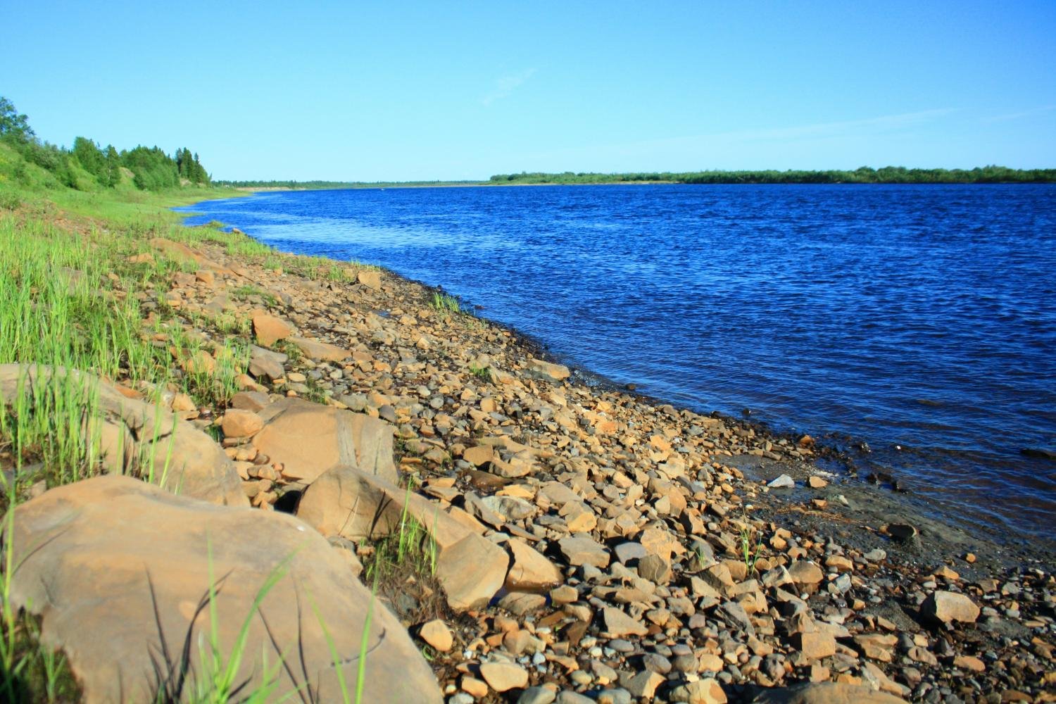 Река Уса в Республике Коми
