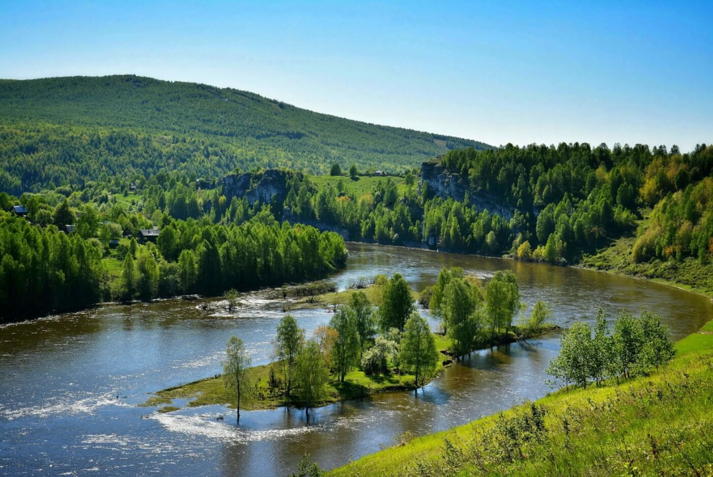 Река косьва
