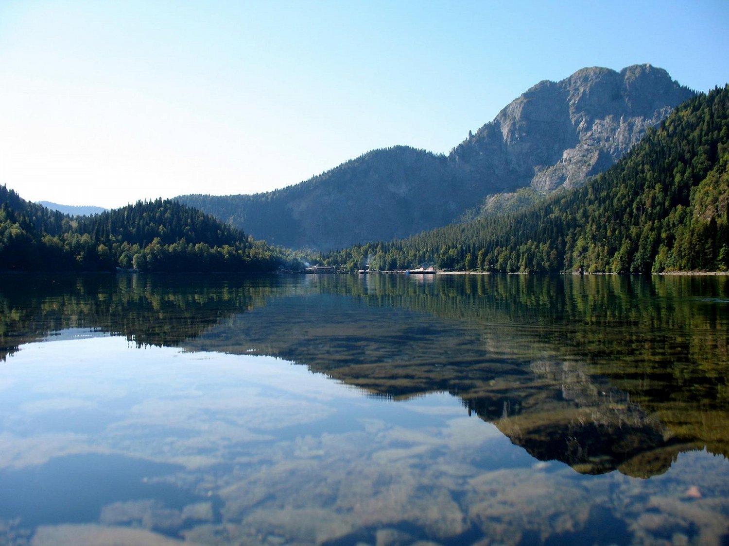 Озеро Рица Абхазия большая Рица