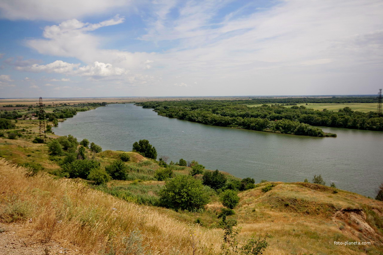 Берег реки Дон Ростовская область