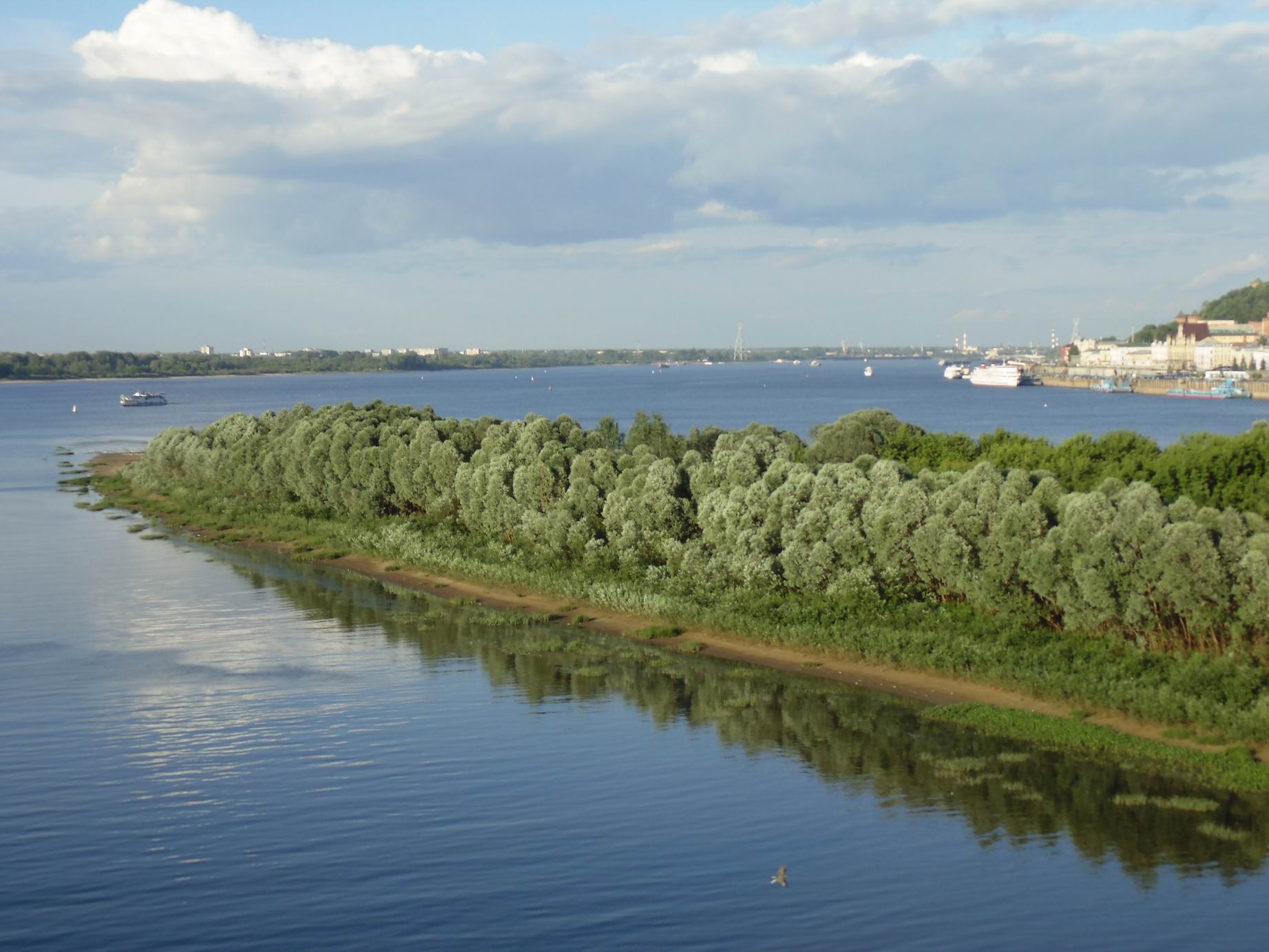 Река Волга Нижний Новгород