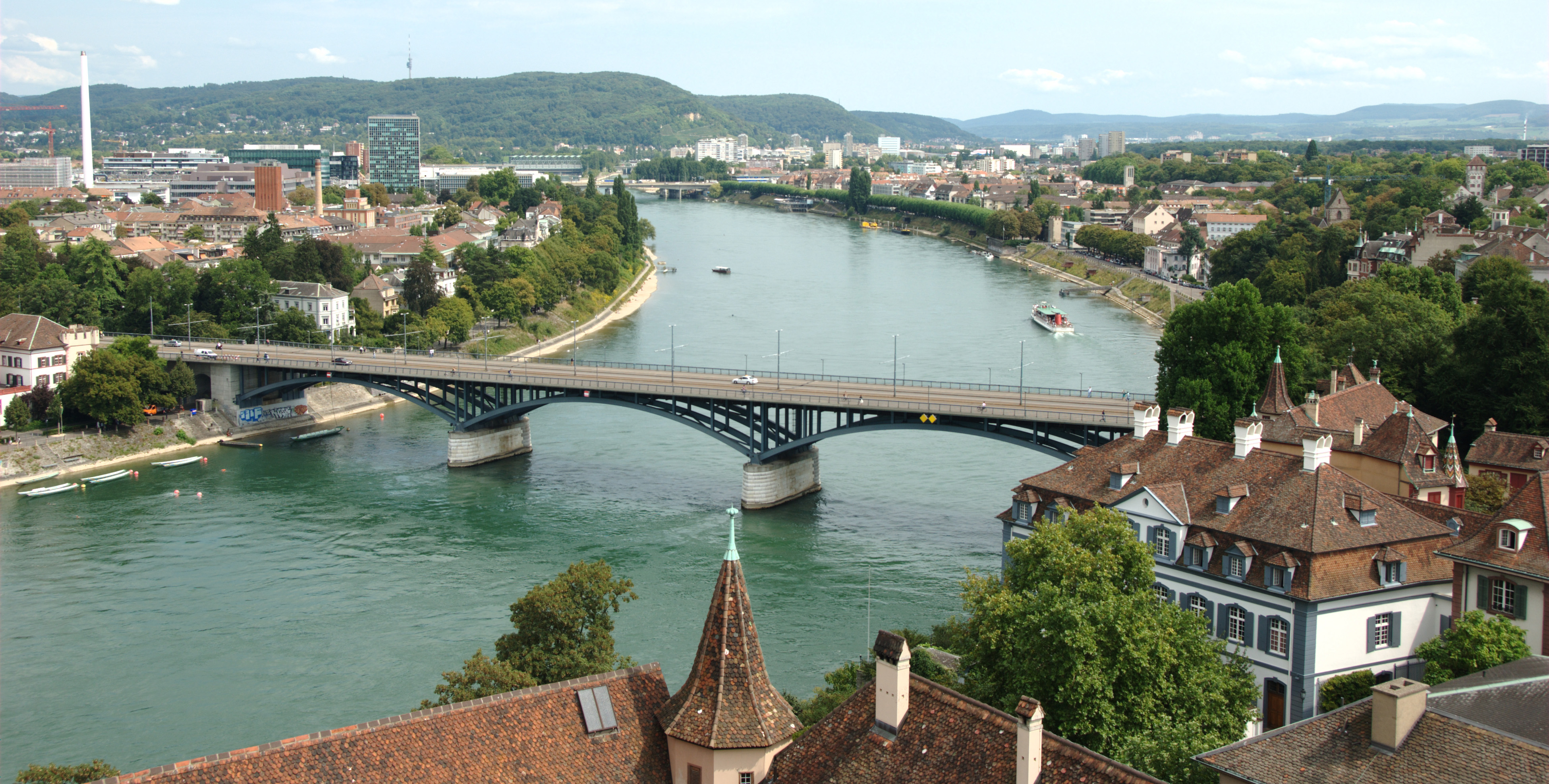 Река Рейн в Швейцарии