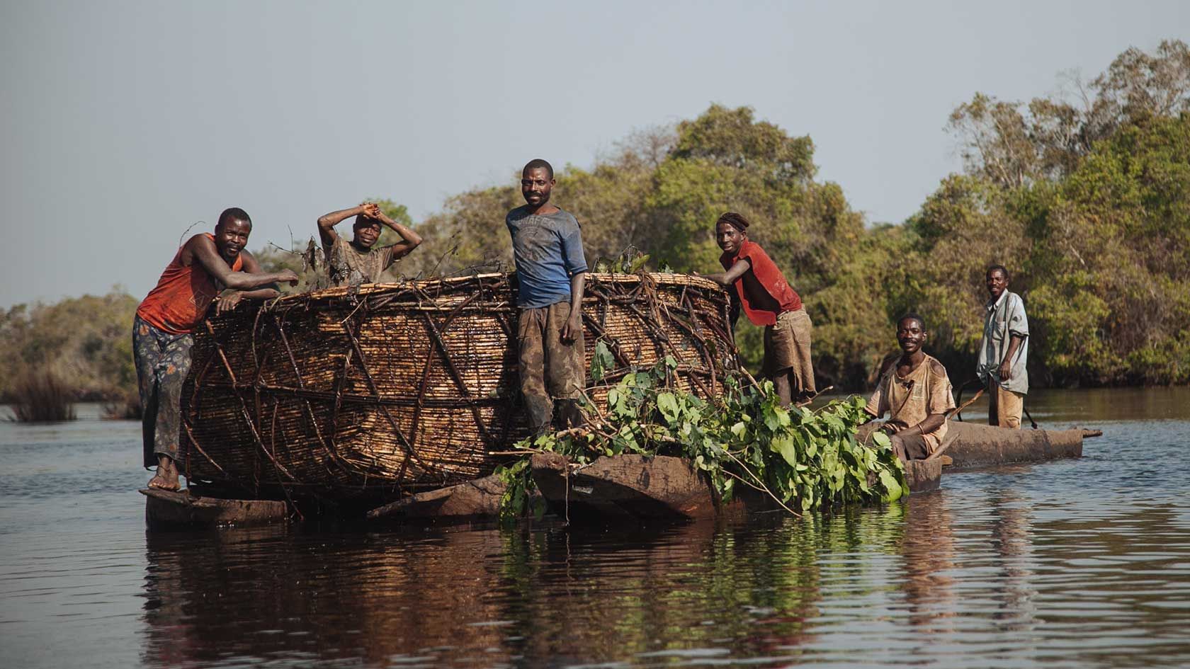 Судоходство на реке Конго в Африке