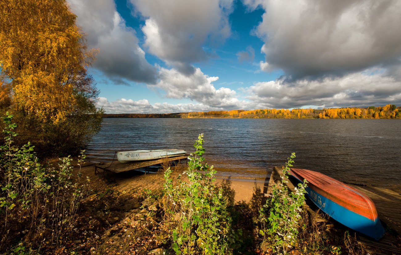 Река Волга в Ивановской области